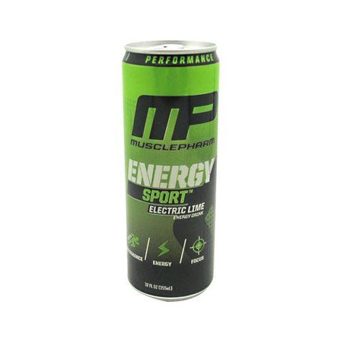 Muscle Pharm Energy Sport - Electric Lime - 1 Cans - 748252105080