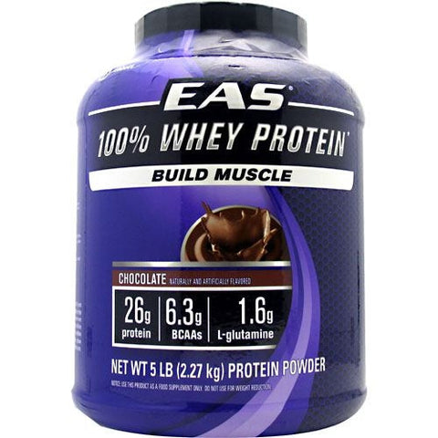EAS 100% Whey Protein - Chocolate - 5 lb - 791083007412