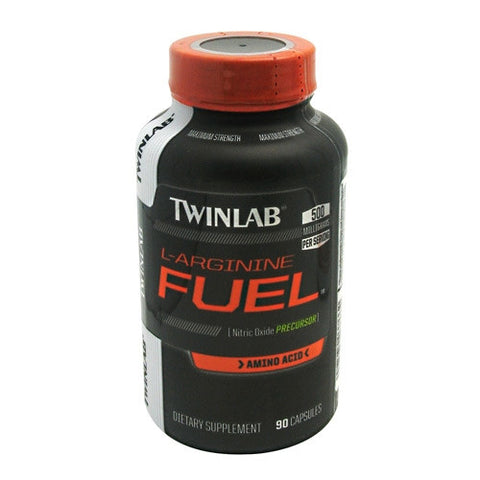 TwinLab L-Arginine Fuel - 90 caps - 90 Servings - 027434037662