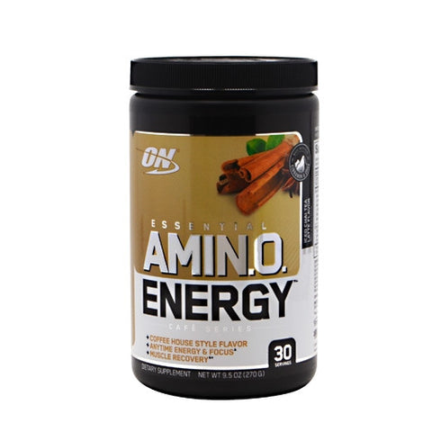 Optimum Nutrition Cafe Series Essential Amino Energy - Iced Chai Tea Latte - 30 Servings - 748927054170