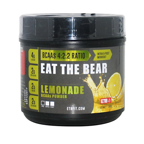 Eat The Bear Eat The Bear BCAAs Powder - Lemonade - 12.9 oz - 793573149473