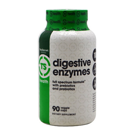 Top Secret Nutrition Digestive Enzymes - 90 Capsules - 90 Capsules - 811226021188