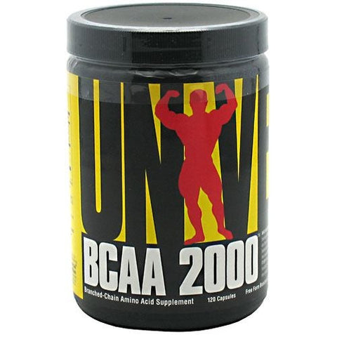 Universal Nutrition BCAA 2000 - 120 Capsules - 039442045447