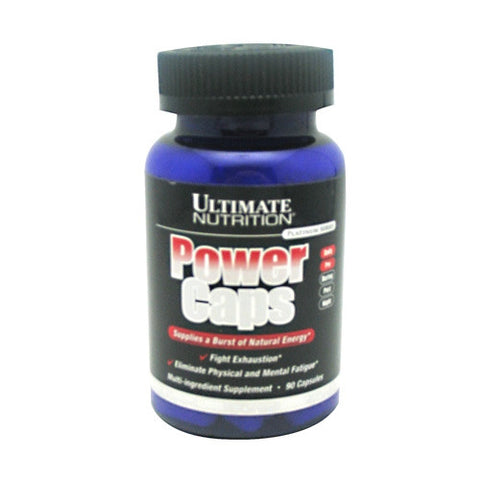 Ultimate Nutrition Power Caps - 90 Capsules - 099071005755
