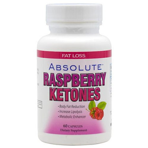 Absolute Nutrition Raspberry Ketones - 60 Capsules - 708235089233