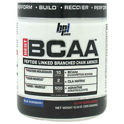 BPI Best BCAA - Blue Raspberry - 30 Servings - 851780006320