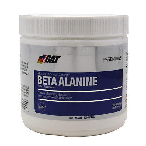 GAT Beta Alanine - Unflavored - 200 g - 859613220035