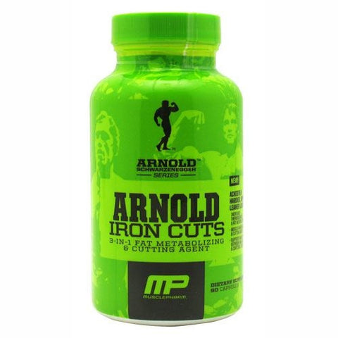 Arnold By Musclepharm Iron Cuts - 90 Capsules - 696859258428