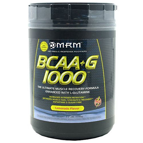 MRM BCAA+G - Lemonade - 2.2 lb - 609492710277