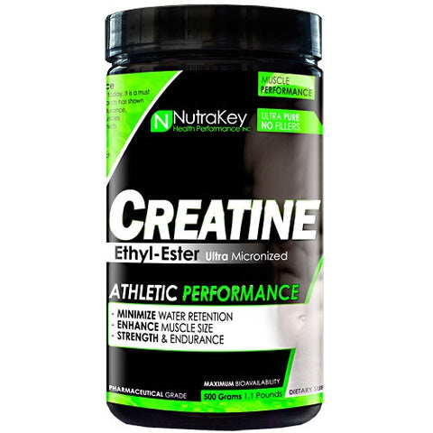 Nutrakey Creatine Ethyl Ester - 500 g - 628586208339