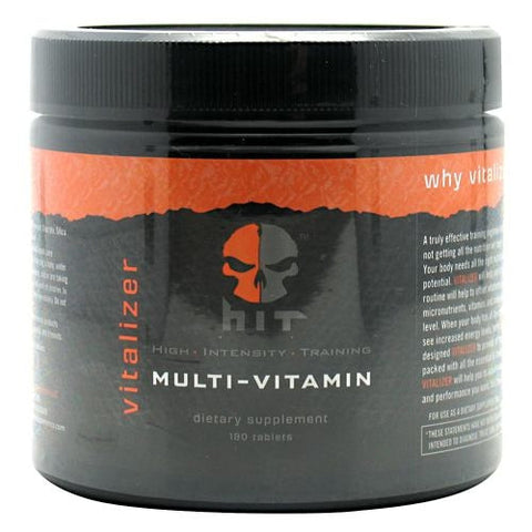 HiT Supplements Vitalizer Multi-Vitamin - 180 Tablets - 793573192356
