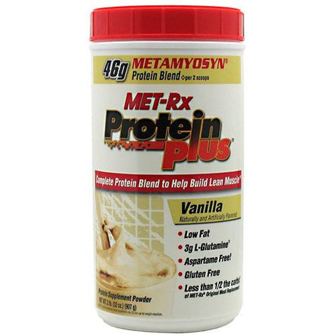 MET-Rx Protein Plus Protein Powder - Vanilla - 2 lb - 786560009584
