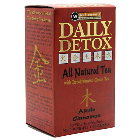 Daily Detox Daily Detox Caffeine Free Herbal Tea - Apple Cinnamon - 30 ea - 856102003025