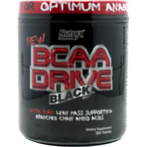 Nutrex BCAA Drive Black - 200 Tablets - 853237000615