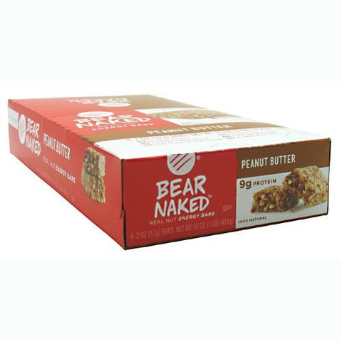Bear Naked Bear Naked Bar - Peanut Butter - 8 Bars - 884623100299