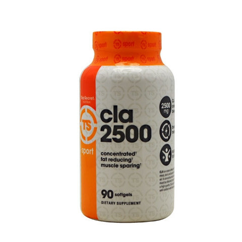 Top Secret Nutrition CLA 2500 - 90 softgels - 50 Servings - 811226021232