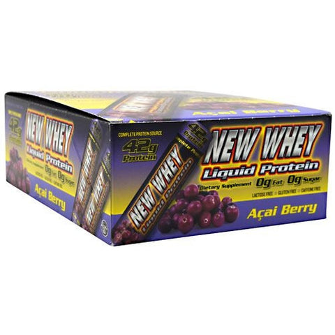 New Whey Nutrition New Whey Liquid Protein - Acai Berry - 12 ea - 675941002620