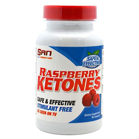 SAN Raspberry Ketones - 90 Capsules - 672898124405