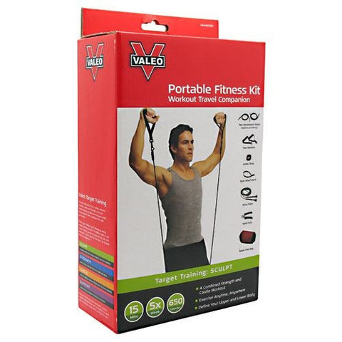 Valeo Portable Fitness Kit - Valeo Portable Fitness Kit - 736097006181