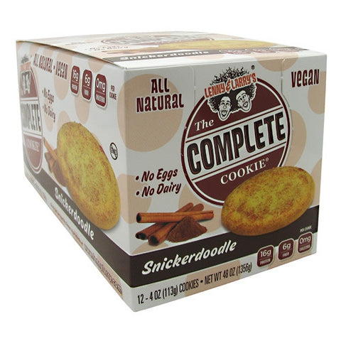 Lenny & Larrys All-Natural Complete Cookie - Snickerdoodle - 12 ea - 787692835614