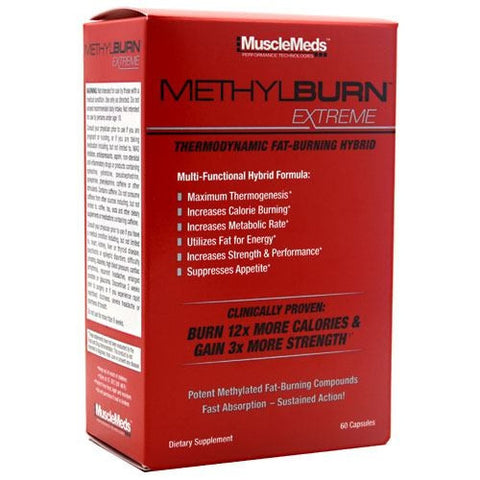 Muscle Meds MethylBurn Extreme - 60 Capsules - 891597002429