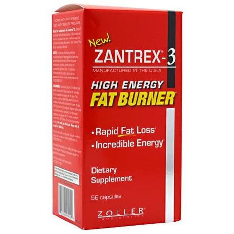 Basic Research Zantrex-3 High Energy Fat Burner - 56 Capsules - 681168454029