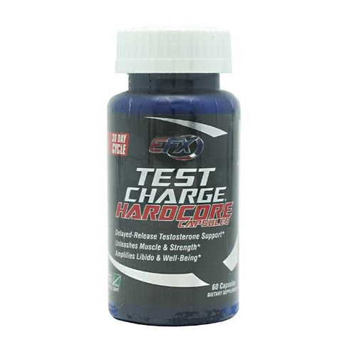 All American EFX Test Charge Hardcore - 60 Capsules - 737190002407