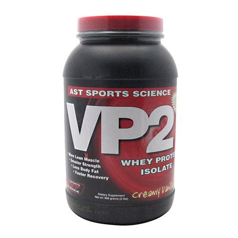 AST Sports Science VP2 Whey Protein Isolate - Creamy Vanilla - 2 lb - 705077002826