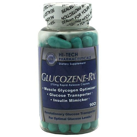 Hi-Tech Pharmaceuticals Glucozene-Rx - 90 Caplets - 857084000392