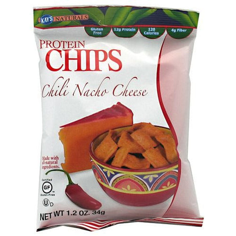 Kays Naturals Protein Chips - Chili Nacho Cheese - 1.2 oz - 10811178009071