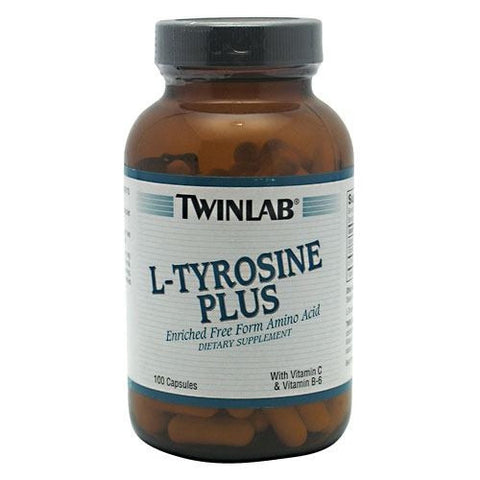 TwinLab L-Tyrosine Plus - 100 Capsules - 027434001724