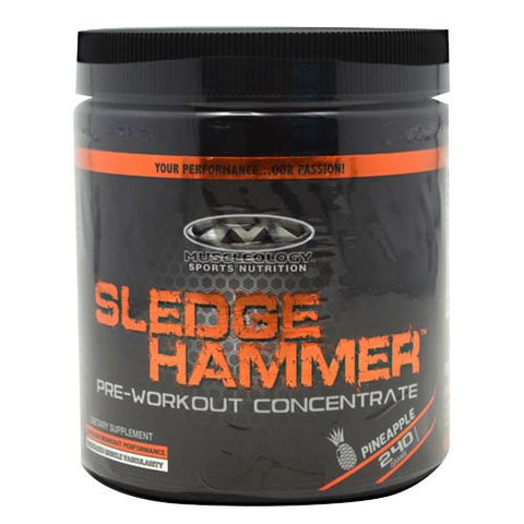 Muscleology Sledgehammer - Pineapple - 30 Servings - 829263411121