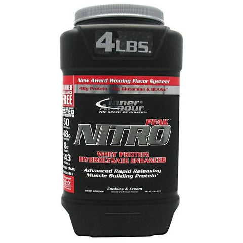 Inner Armour Nitro-Peak - Cookies and Cream - 4 lb - 183859201610