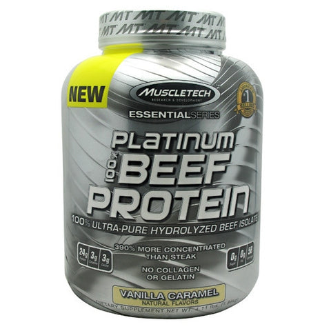 Muscletech Essential Series 100% Platinum Beef Protein