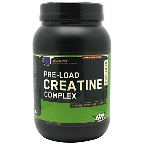 Optimum Nutrition Pre-Load Creatine Complex - Wild Grape - 4 lb - 748927021684