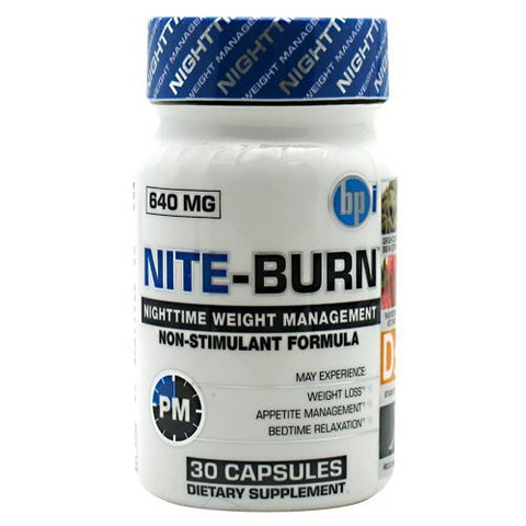 BPI Nite-Burn - 30 Capsules - 851780005736
