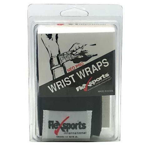 Flexsports International Neo Pro Wrist Wraps - Black -   - 718774325204