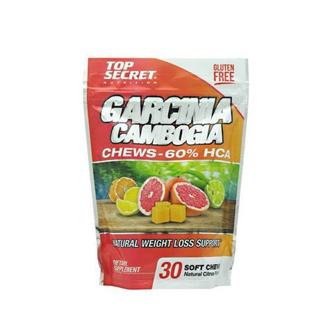 Top Secret Nutrition Garcinia Cambogia Chews - Citrus - 30 ea - 811226020518