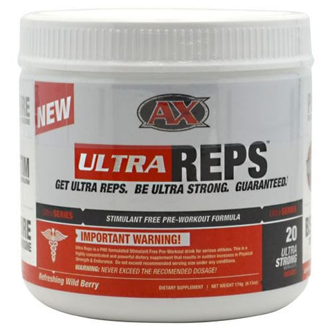 Athletic Xtreme Ultra Series UltraReps - Refreshing Wild Berry - 174 g - 791851111471