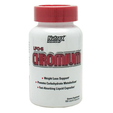 Nutrex Lipo-6 Chromium - 100 Capsules - 853237000912