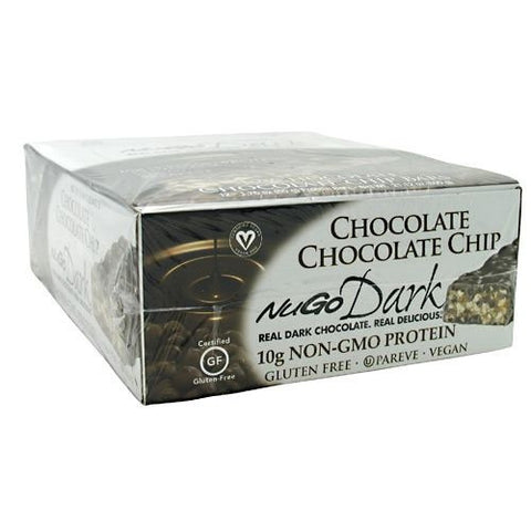 NuGo Nutrition NuGo Dark - Chocolate Chip - 12 Bars - 691535521025