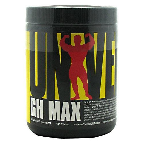 Universal Nutrition GH Max - 180 Tablets - 039442014320