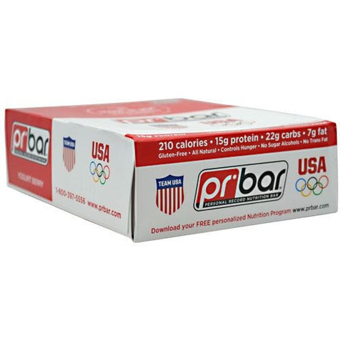 PR Nutrition PR Bar - Yogurt Berry - 12 Bars - 859514002297