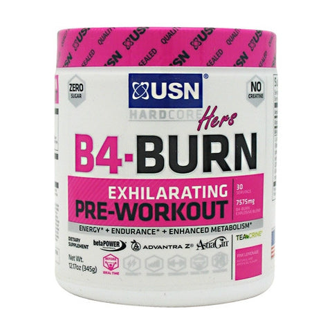 Ultimate Sports Nutrition Hard Core Hers B4-Burn - Pink Lemonade - 30 Servings - 6009705668809
