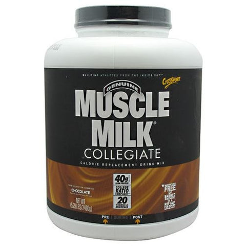 CytoSport Collegiate Muscle Milk - Chocolate - 5.29 lb - 660726563267