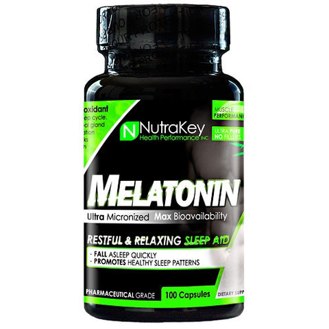 Nutrakey Melatonin - 100 Capsules - 820103979962