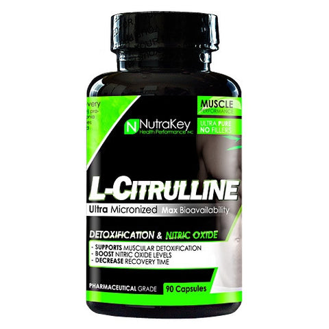 Nutrakey L-Citrulline Malate - 90 Capsules - 456352932740