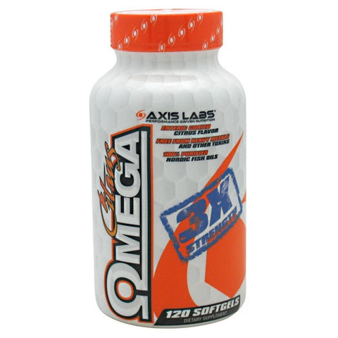 Axis Labs Citrus Omega - 120 Softgels - 689076955003