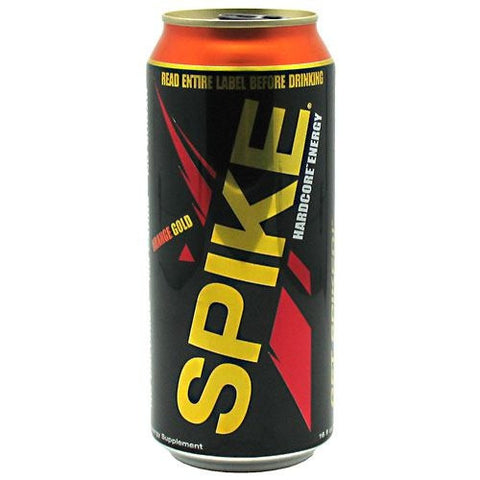 Spike Hardcore Energy - Orange Gold - 24 Cans - 648930002031