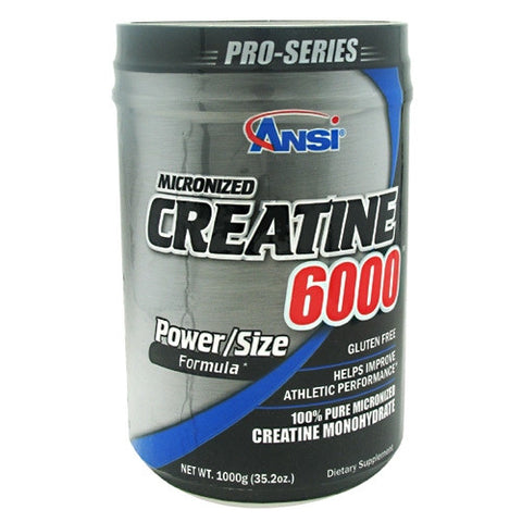 Advance Nutrient Science Micronized Creatine 6000 - Unflavored - 1000 g - 689570405677